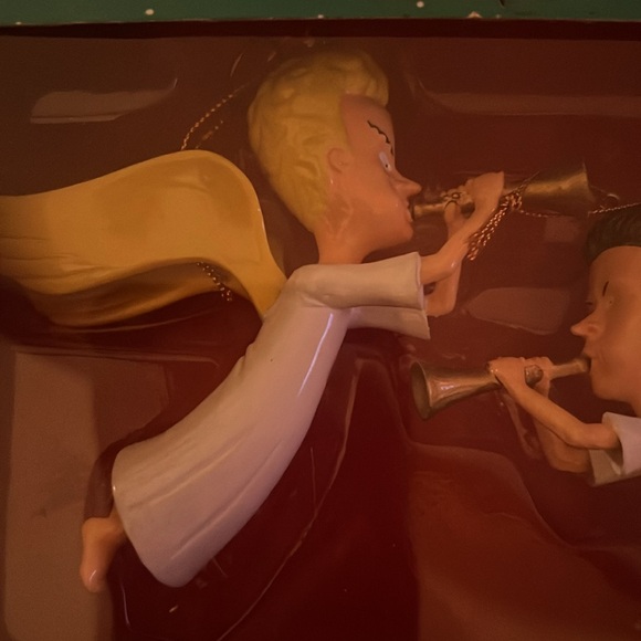 Vintage- 1997 MTV BEAVIS AND BUTTHEAD- Angel Christmas ornament - Picture 2 of 4